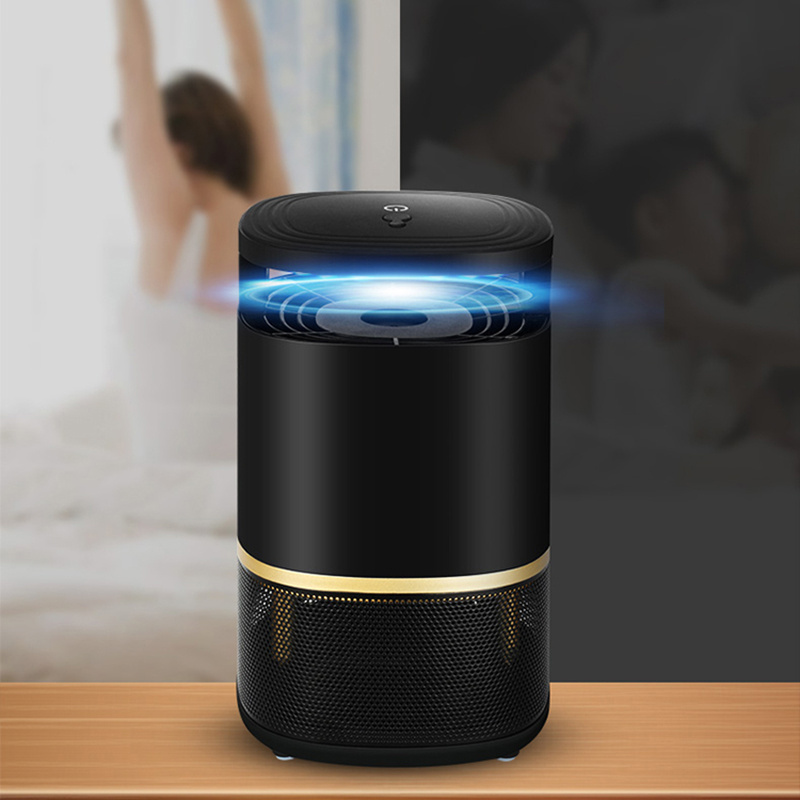 New Designer LED Mosquito Killer Lamp One-button touch light control intelligent inhalation usb connection mosquito light trap