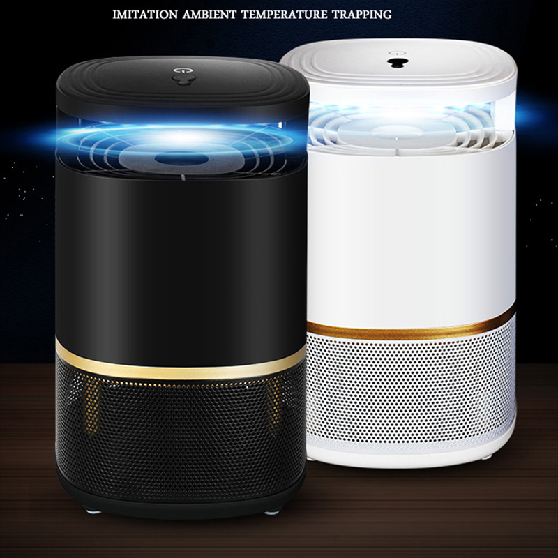 New Designer LED Mosquito Killer Lamp One-button touch light control intelligent inhalation usb connection mosquito light trap