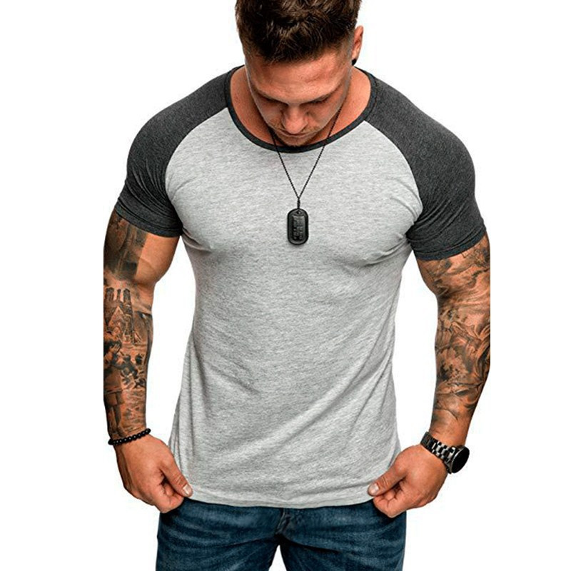 Quick Dry Sport T Shirt Men 2022 Short Sleeves Summer Casual  Plus Asian Size M-XL Top Tees GYM Tshirt Clothes