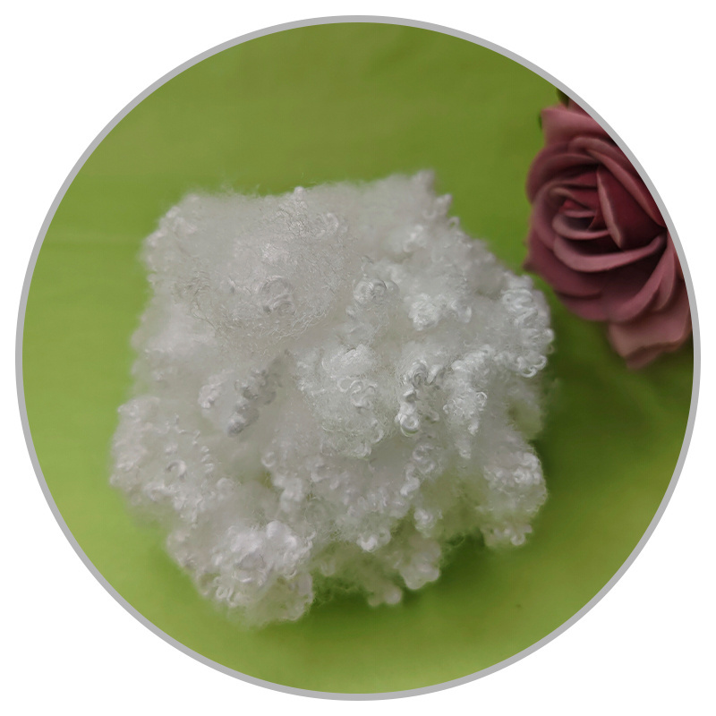 wholesales 3D/7D/15D hcs Virgin polyester staple fiber bales in china