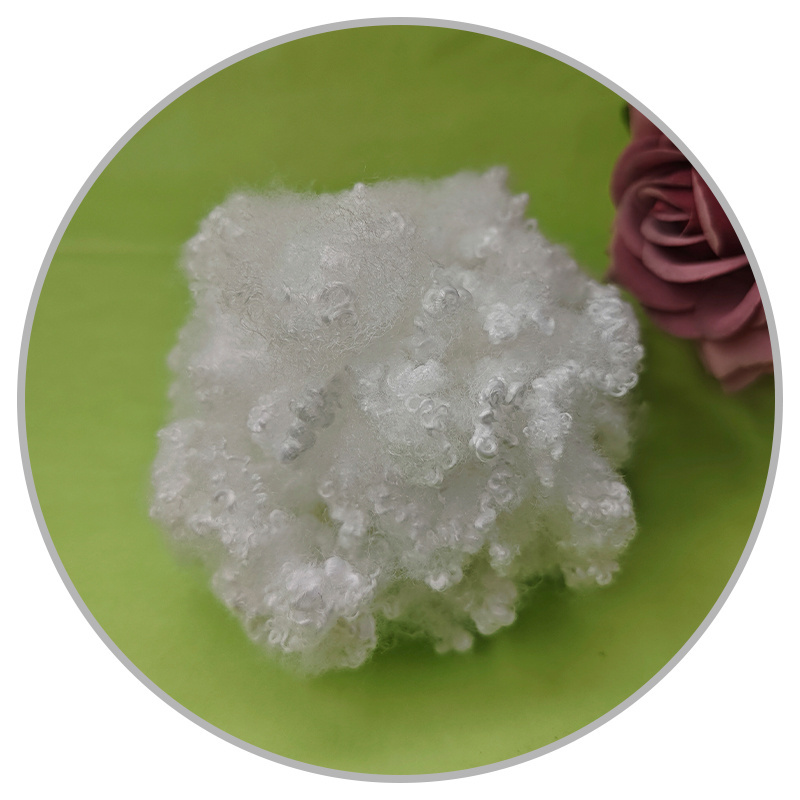 wholesales 3D/7D/15D hcs Virgin polyester staple fiber bales in china