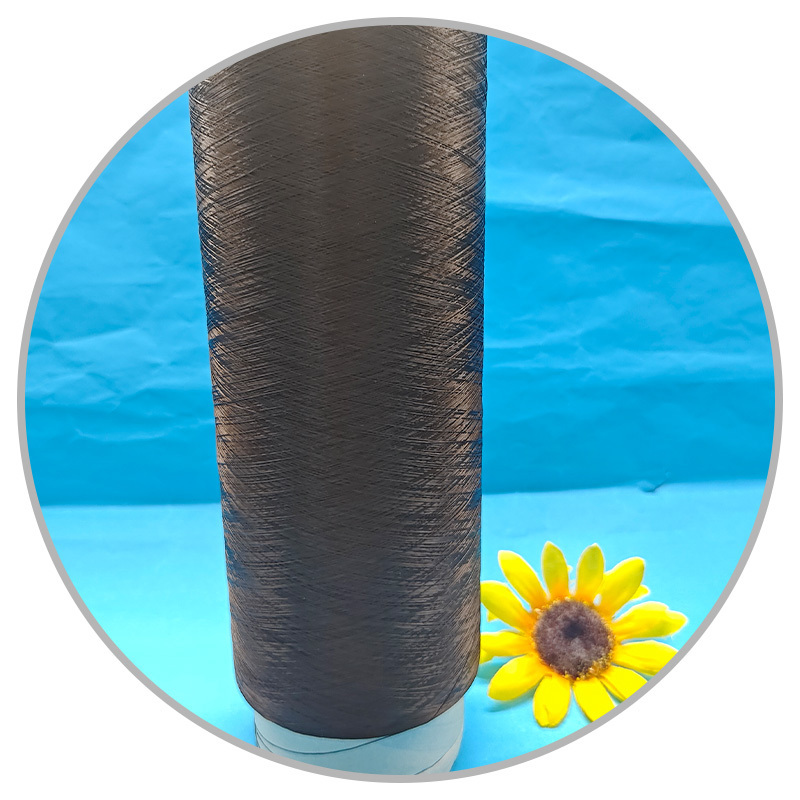 China brown ptfe yarn multifilament 400D for woven fabric