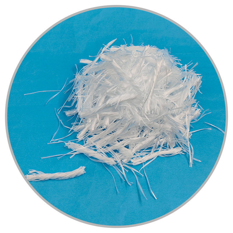 PP Macro Synthetic Fiber 54mm Twist Polypropylene Fibers for Concrete