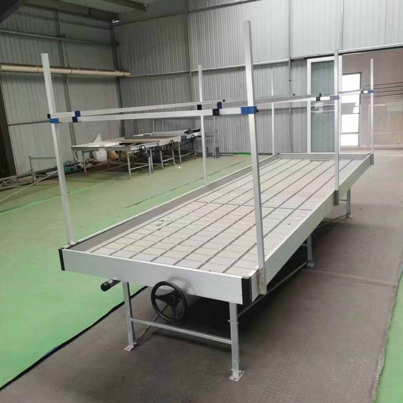 Rack ebb and flow benches 4x8 rolling grow tables