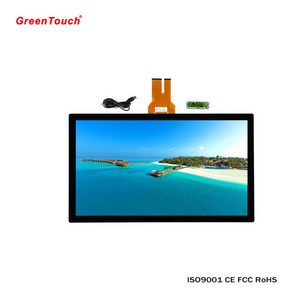 GT-CTP-Y55.0A-1 capacitive touch screen 55inch multi touch screen panel with WEIDA ILITEK EETI usb controller