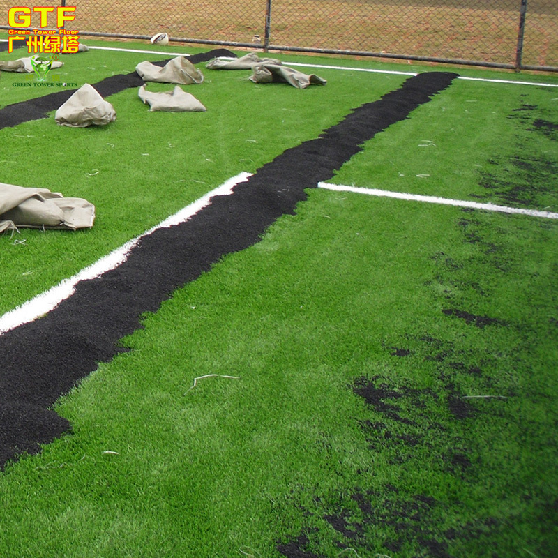 Rubber granules for Artificial Grass Turf sports field Infilling.