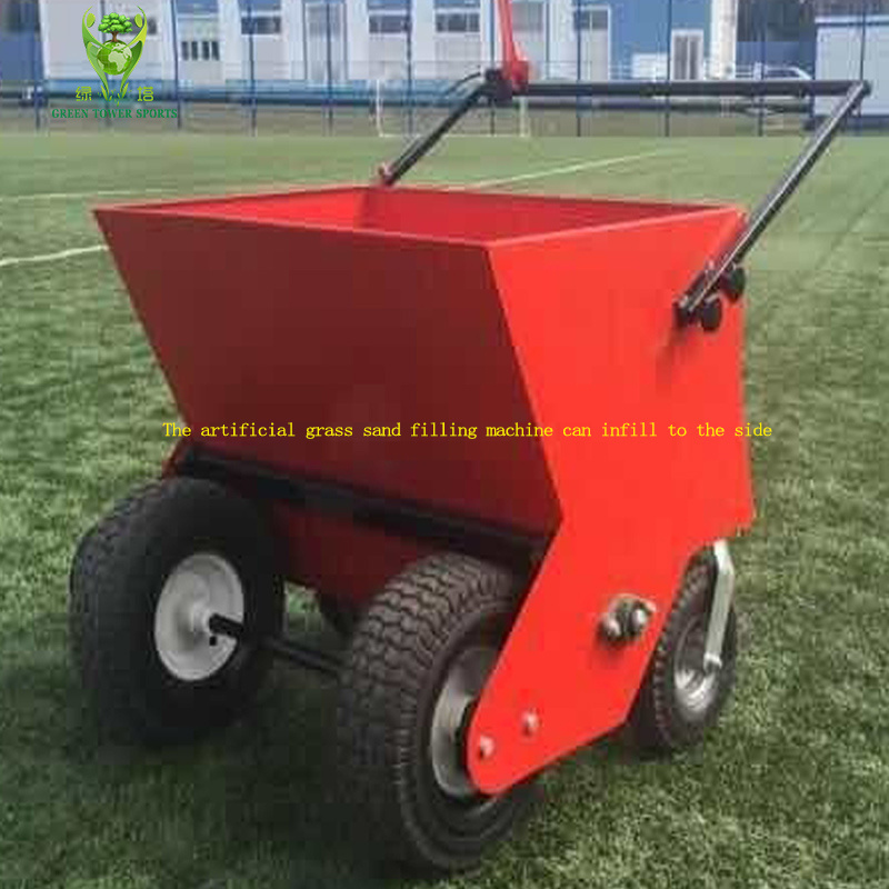 Soccer Football Field Rubber Granule And Sand Infill Machine For Artificial Grass