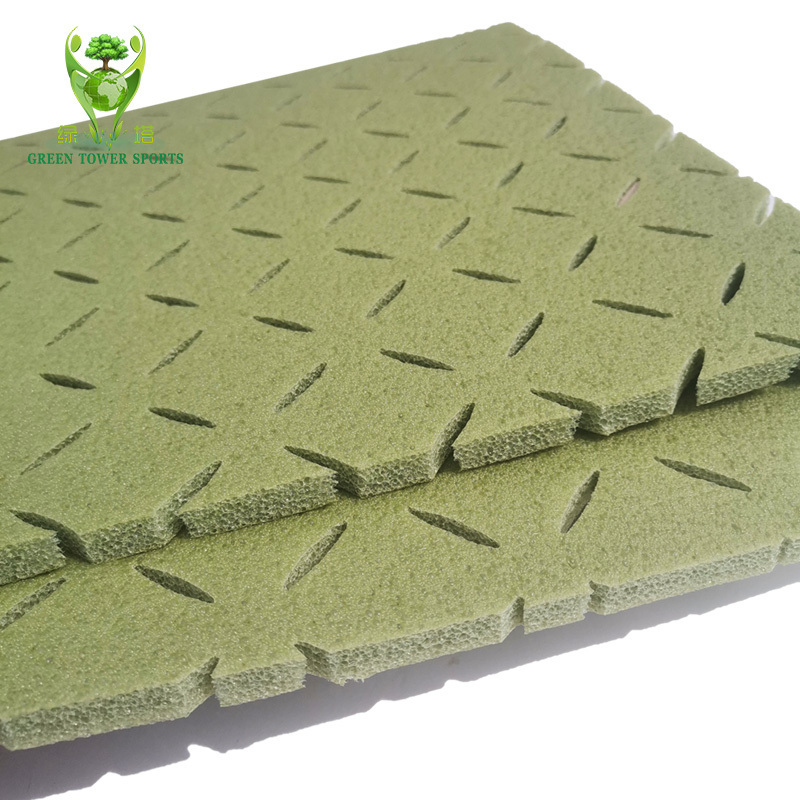 10mm-22mm XPE Shock Pad for Under Artificial Grass Soccer Synthetic Turf sport field Shock Absorber Pad