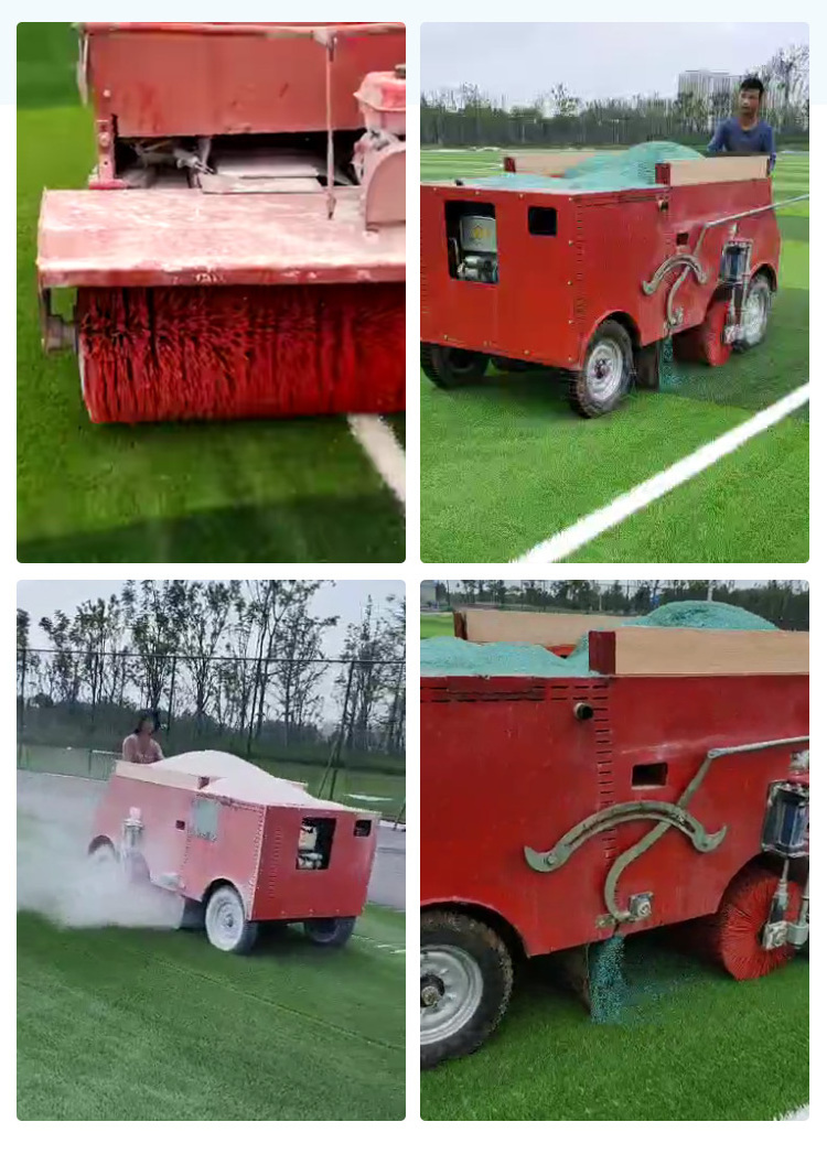 Turf Brush artificial grass power brush sand infill brushing machine for artificial grass