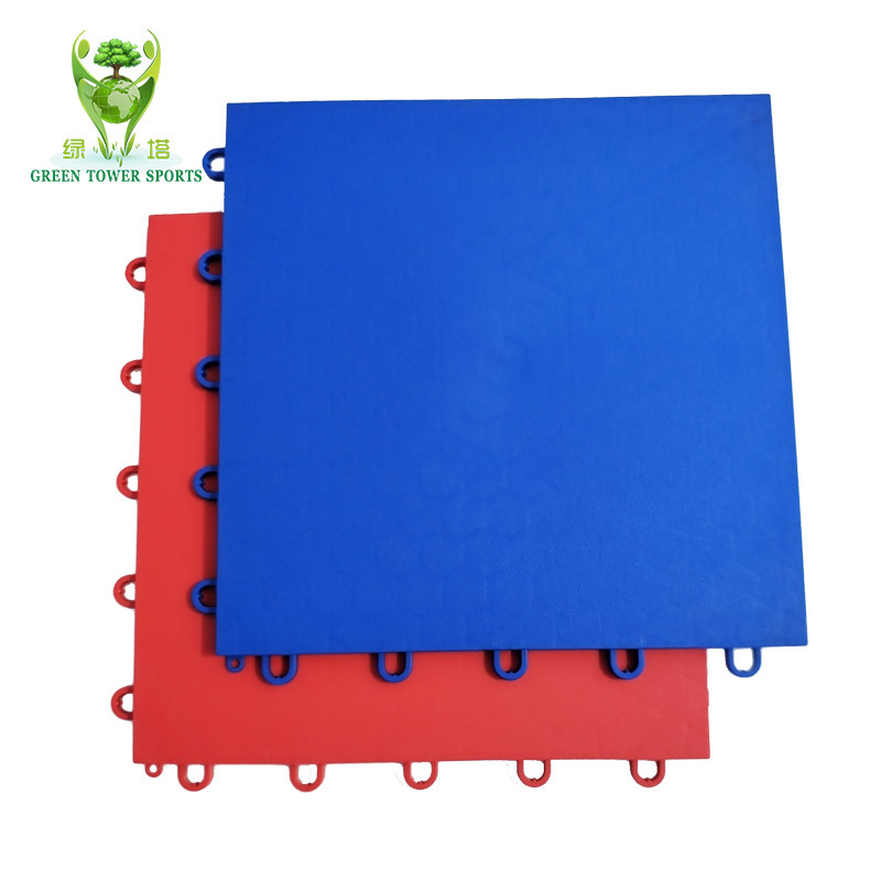 Suspended PP Interlocking Flooring Removable Roller Skating Rink Flooring