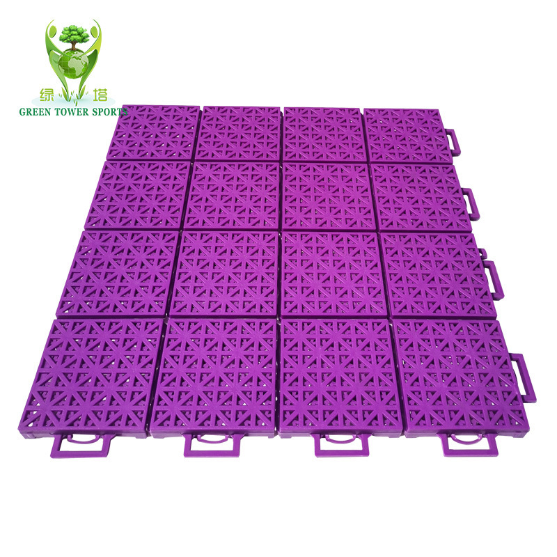 Flexible price pp interlocking plastic tennis court surface/durable tennis court floor/tennis court flooring material surface