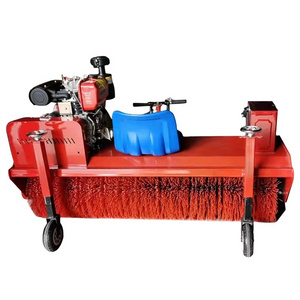 Artificial grass brushing machine for football field brush tools power brush