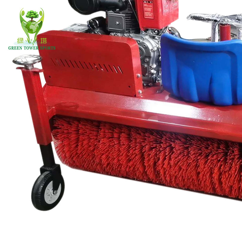 Artificial grass brushing machine for football field brush tools power brush