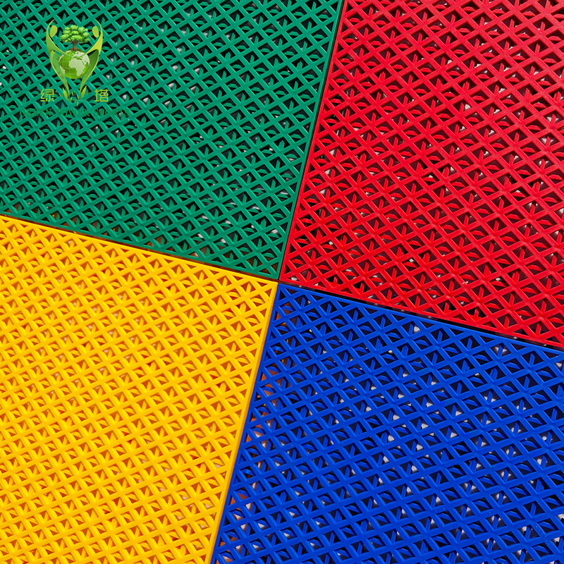 Professional Basketball Court Interlocking Floor Tiles Outdoor Sport Flooring