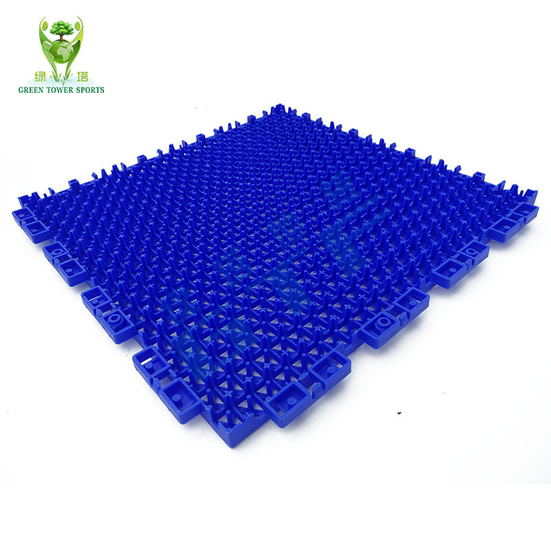 China Top Selling High Quality Anti-slip Interlocking PP Flooring Tiles Using for Volleyball Court Ground Covering in Low Cost