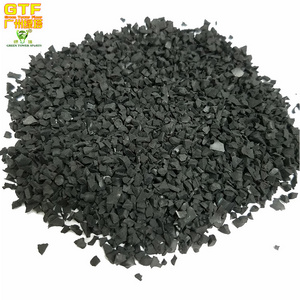 Rubber granules for Artificial Grass Turf sports field Infilling.