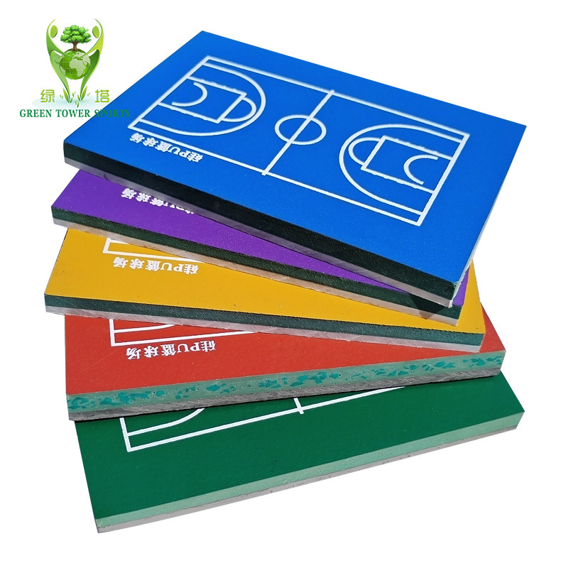 SPU tennis court flooring material sport covering for tennis basketball volleyball surface