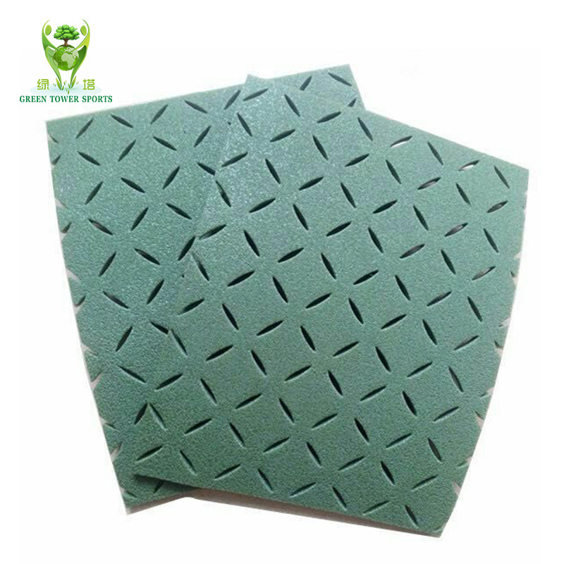 High Quality 10mm Thick Synthetic Turf Shock Pad For Football Field