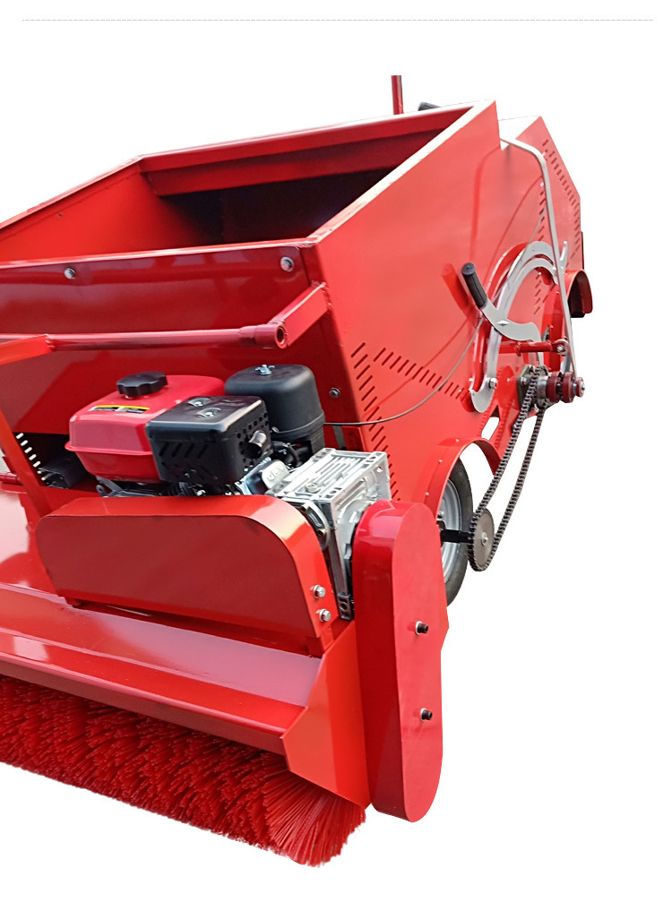 Professional Artificial Grass Turf Sand Infill Brush Machine For Big Football Filed