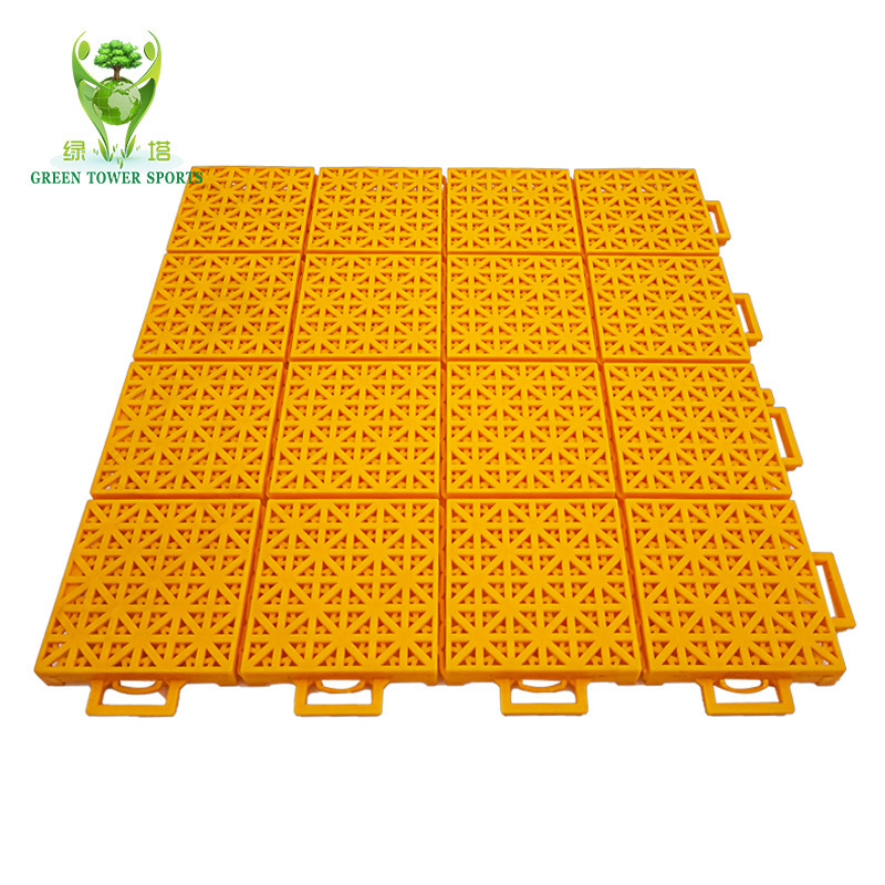 Flexible price pp interlocking plastic tennis court surface/durable tennis court floor/tennis court flooring material surface