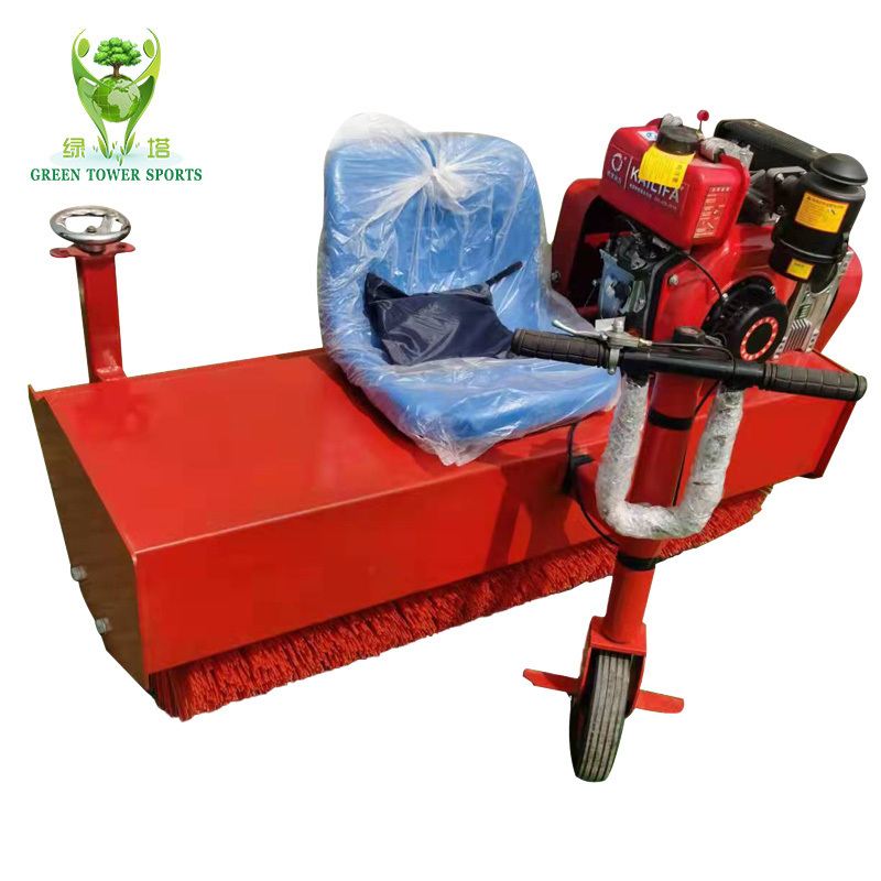 Artificial grass brushing machine for football field brush tools power brush