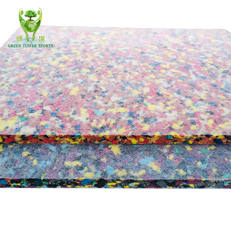 Real Factory Price  Underlay Shock Pad Under The Artificial Grass