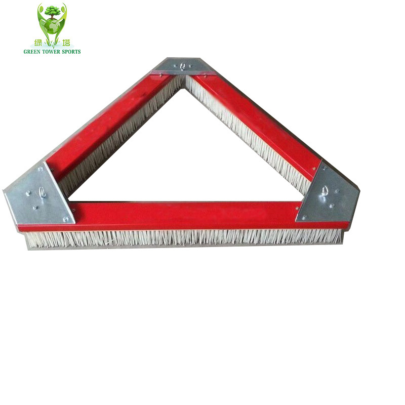 Power brush for artificial grass triangle brushing GREEN TOWER