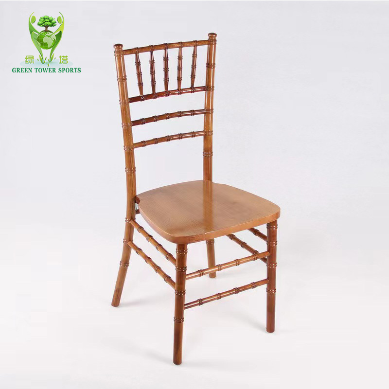 European and American style indoor outdoor wedding wooden bamboo chair