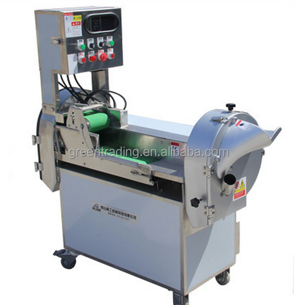 Time Saving Carrot Slicing Machine / cucumber industrial cutter/pickle cutting machine