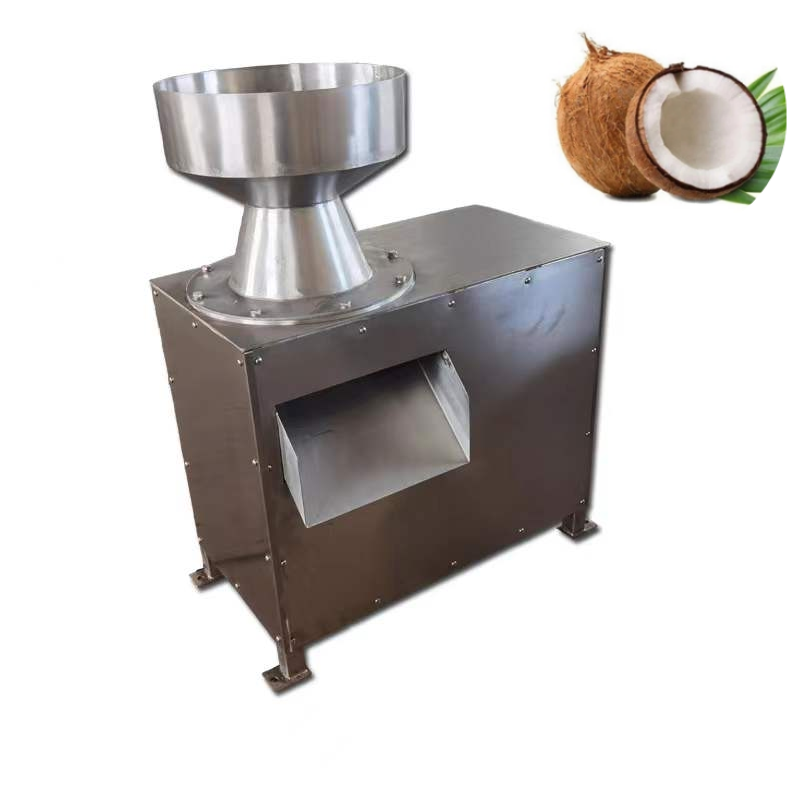 White Coconut Meat Scraper Crusher Crushing Machine Coconut Grater Grating Grinding Grinder Shredding Machine  500-2500kg/h