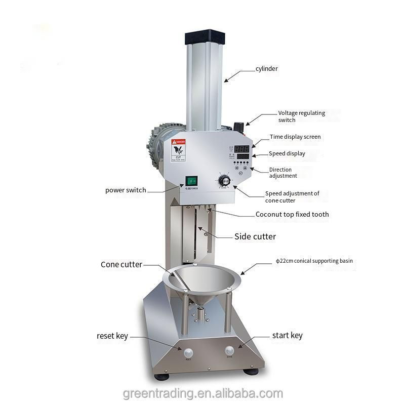 High Speed tender coconut trimming machine coconut skin removing machine peeler young coconut peeling machine