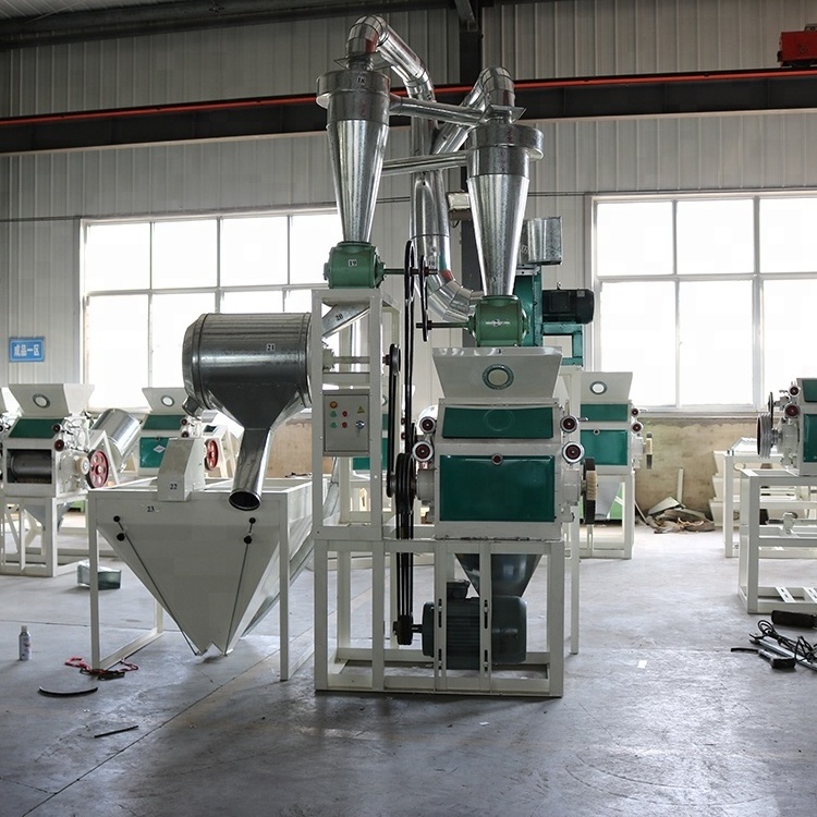 100-500kg/h discount price corn maize commercial flour milling machine flour miller machine wheat flour mill plant