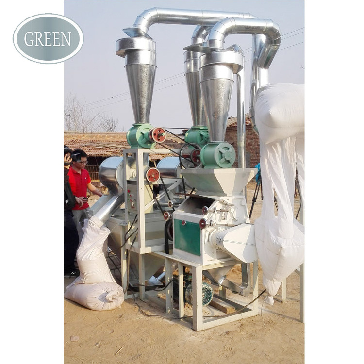 Corn Flour Milling Machine/grain Processing Machinery Grain Grinder High Quality Indian 200kg/hour 10.5 KW Super Fine Flour