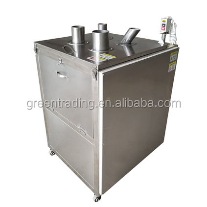 Small Scale  Banana Peeling Slicer Cutting Frying Production Line Plantain Chips Making Machine