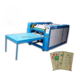 Widely used Polythene Bag Printing Machine woven bag printing machine rice nylon plastic bags printer Hot In Congo Tanzania