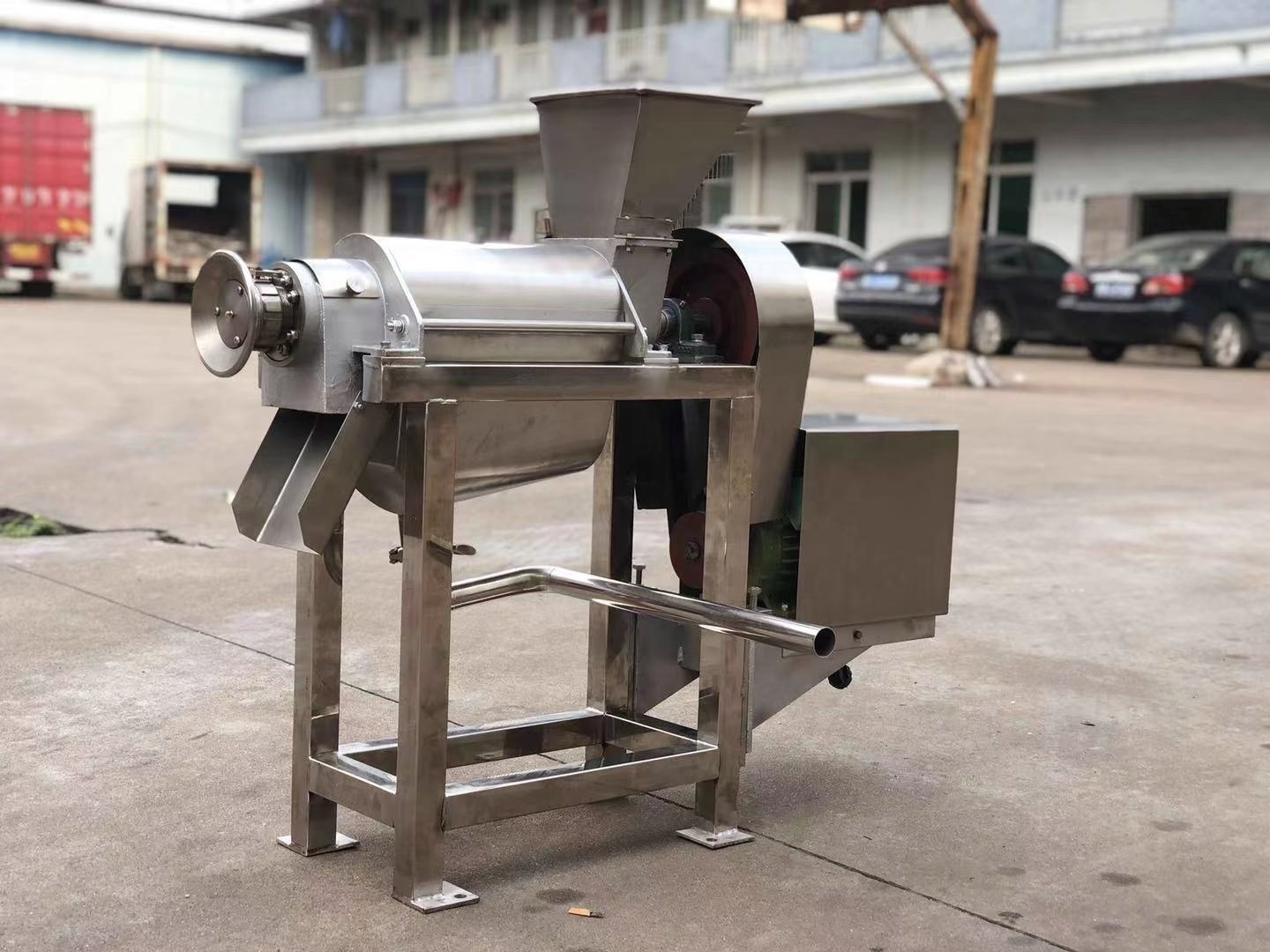 500kg/h cold press commercial ginger apple orange juicer extractor fresh coconut milk extracting press squeezing machine