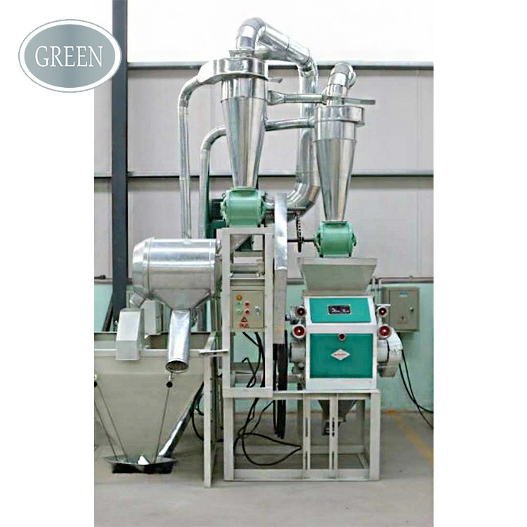 Corn Flour Milling Machine/grain Processing Machinery Grain Grinder High Quality Indian 200kg/hour 10.5 KW Super Fine Flour