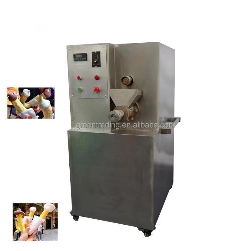 6 Shapes Mini Puffed Corn Snacks Food Extruder Machines Ice Cream Hollow Corn Puff Extruder Puffed Corn Chips Making Machine