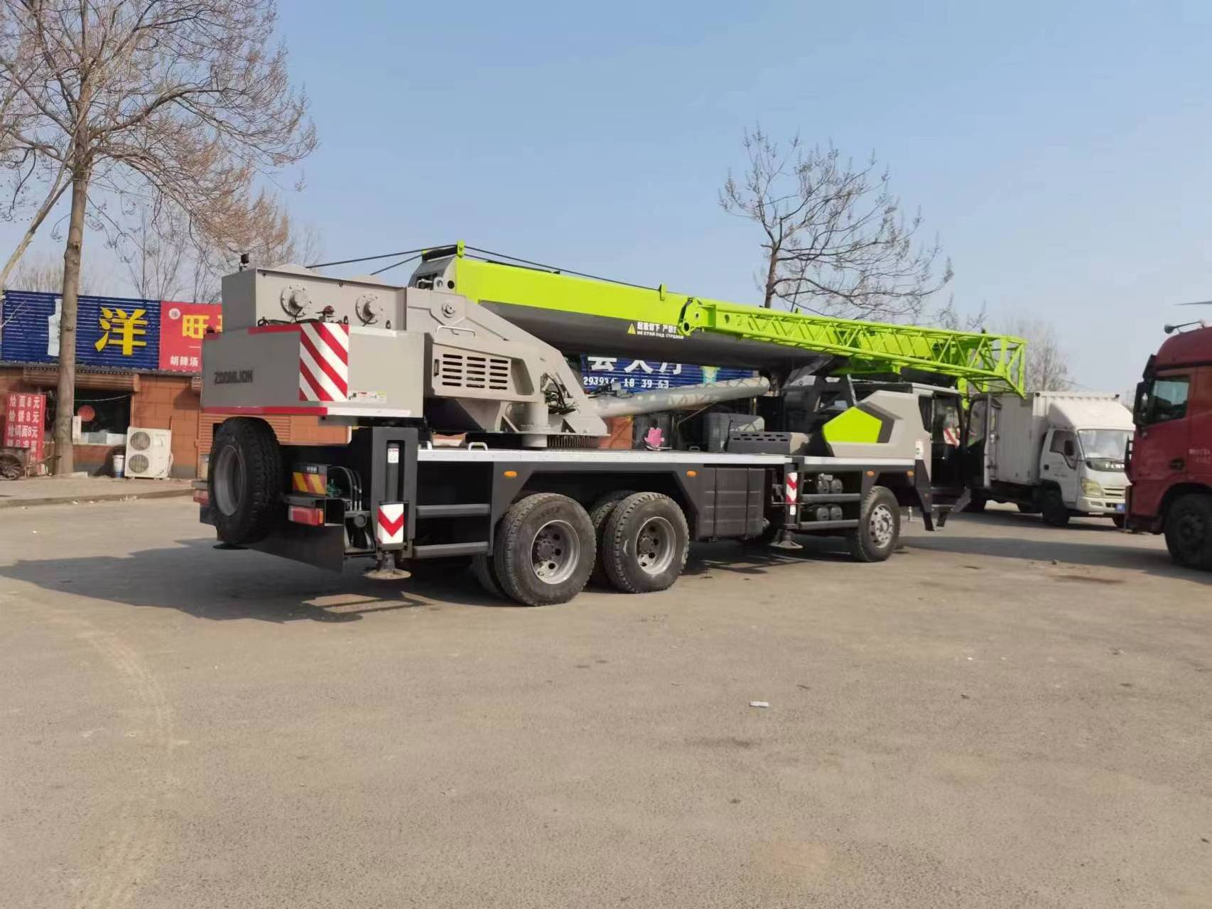 100% New Used Original  Used Mobile ZOOMLION Crane Truck 25Ton 2023 Year Second Hand Used Truck Cranes