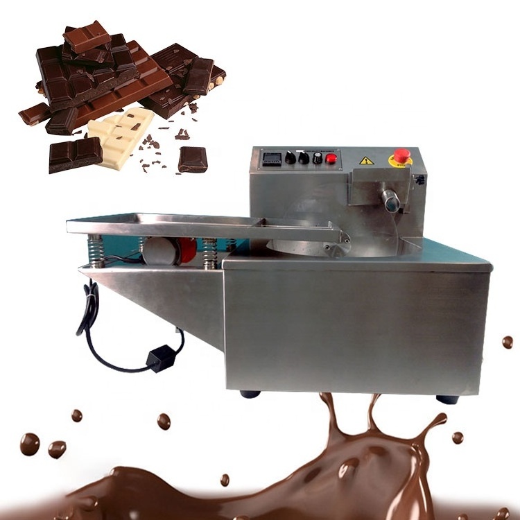 8/15/30/60 Kg Capacity Chocolate Melting/Tempering/Making Machine For Sale With Vibrator Chocolate Maker Manual China