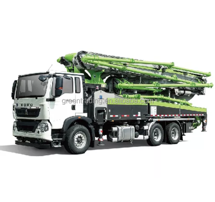 zoomlion sany used concrete pumps truck 36m 38m 42m 56m 60meters pump boom second hand concrete pump trucks for sale in Libya