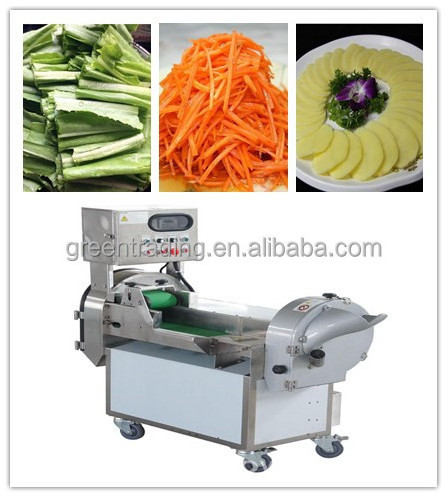 Time Saving Carrot Slicing Machine / cucumber industrial cutter/pickle cutting machine