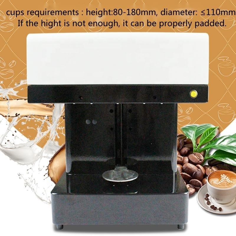 3d coffee printer edible inkjet printer coffee printing machine