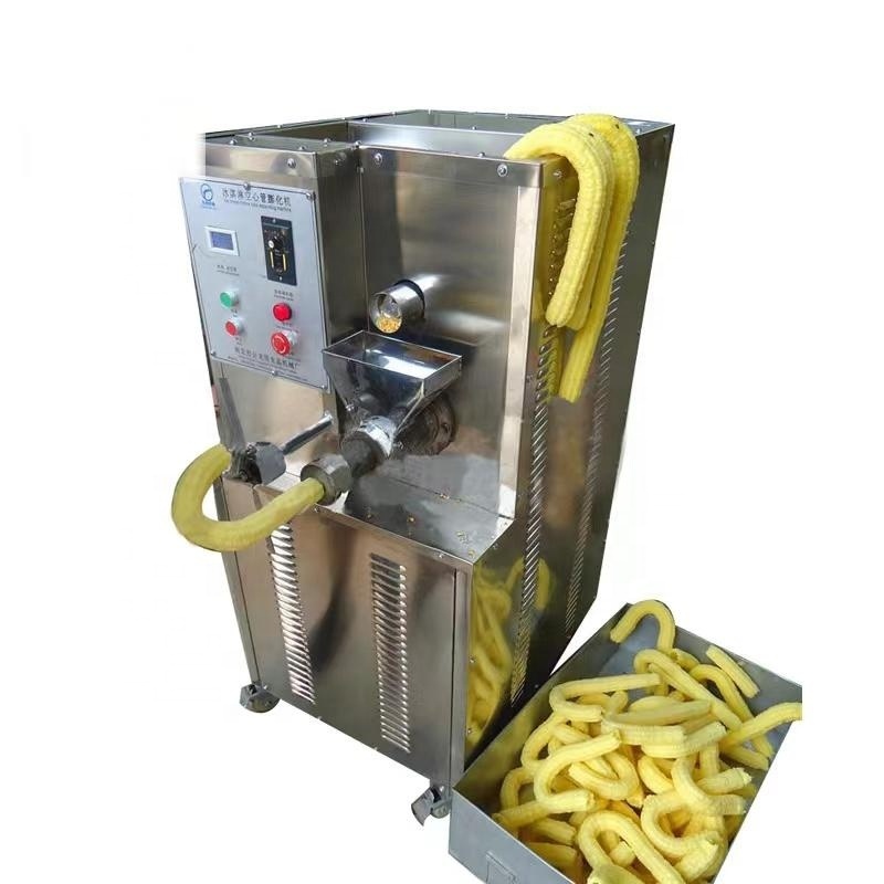 6 Shapes Mini Puffed Corn Snacks Food Extruder Machines Ice Cream Hollow Corn Puff Extruder Puffed Corn Chips Making Machine