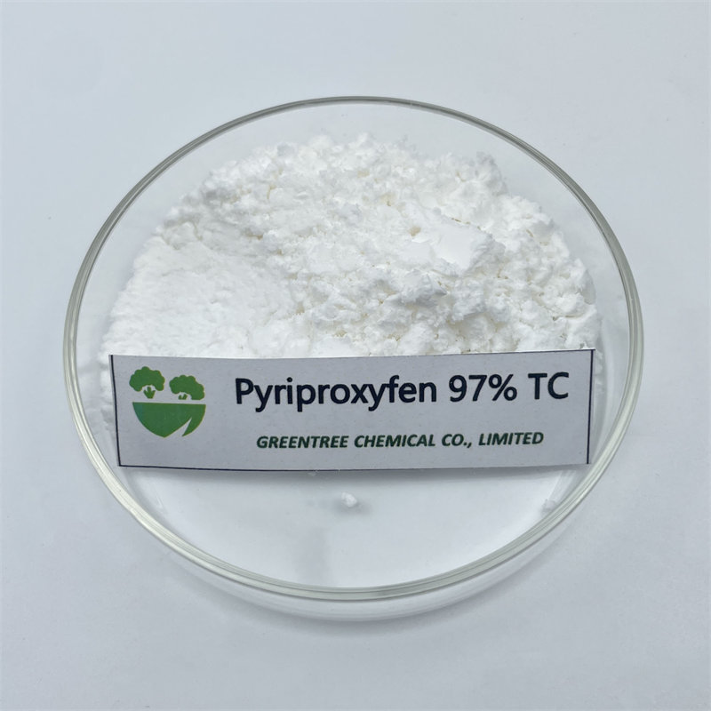 High Purity Insecticide Pyriproxyfen 97% TC for Tomatoes Potatoes Grapes Killer CAS 95737-68-1