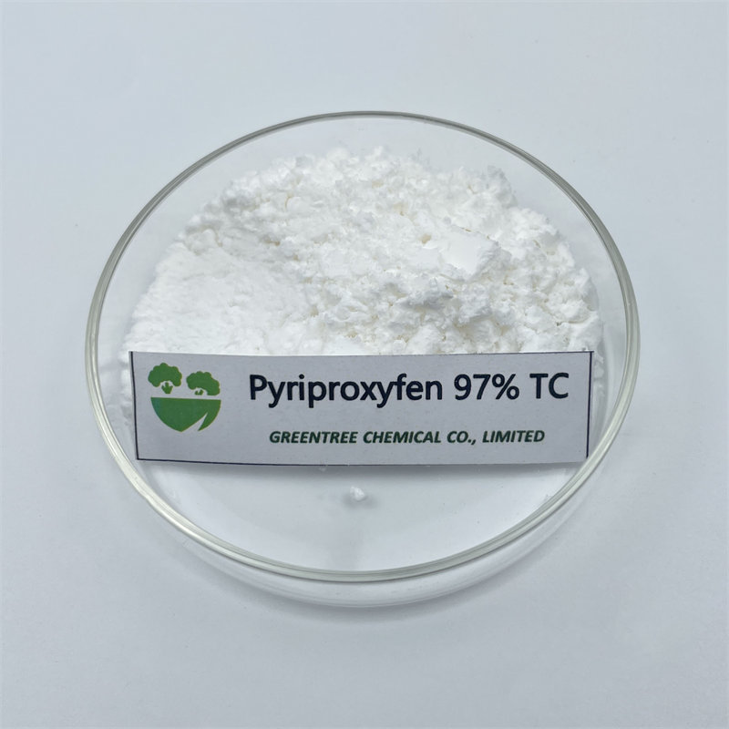 High Purity Insecticide Pyriproxyfen 97% TC for Tomatoes Potatoes Grapes Killer CAS 95737-68-1