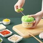 Multifunction Magic Pull Chopper Vegetable and Meat Garlic Crusher Slicer Tool for Fruit & Vegetable Preparation