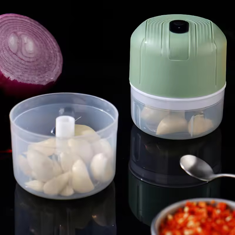 Electric Garlic Grinder Masher USB Rechargeable mini Mixer mini Blender portable mini garlic masher