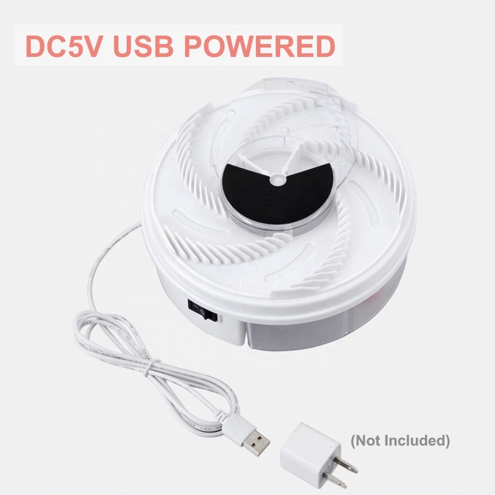 USB Electric Effective Fly Trap Pest Device Insect Catcher Automatic Flycatcher Trap Catching Artifacts Insect Trap Dropshipping