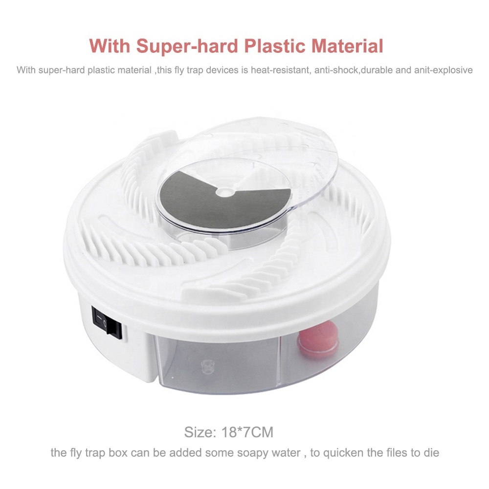 USB Electric Effective Fly Trap Pest Device Insect Catcher Automatic Flycatcher Trap Catching Artifacts Insect Trap Dropshipping